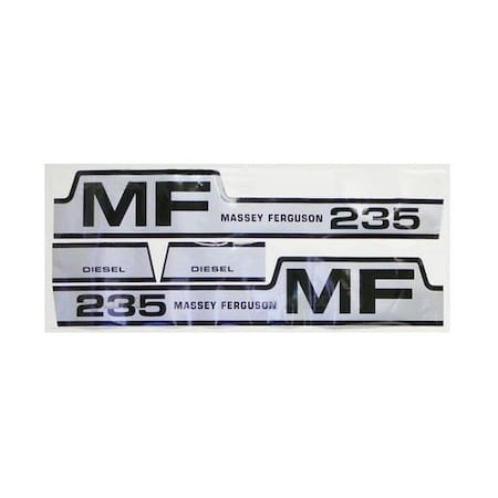 Aftermarket Hood Decal Set MF235